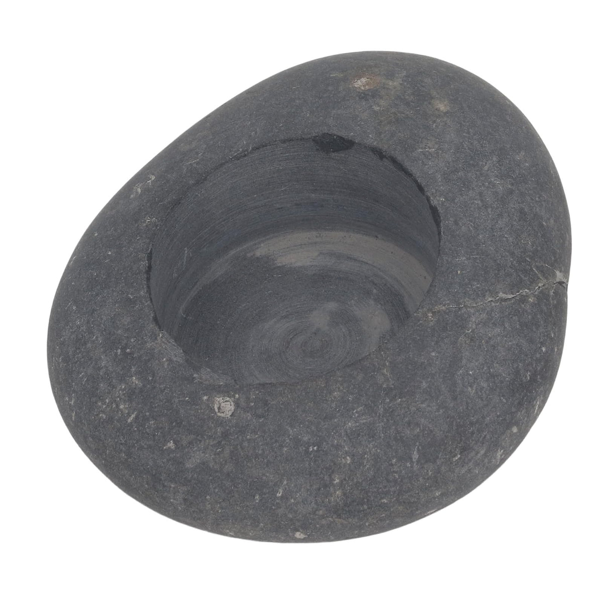 Handmade Stone Tealight Candle Holder, Sturdy and Compact Size Design Decorative Pebble Multifunctional and Lightweight Candle Holder for Wedding Home Decor