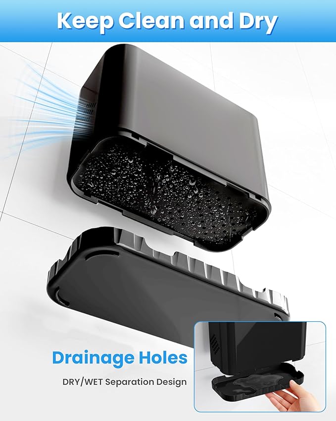 Toothbrush and Toothpaste Holders