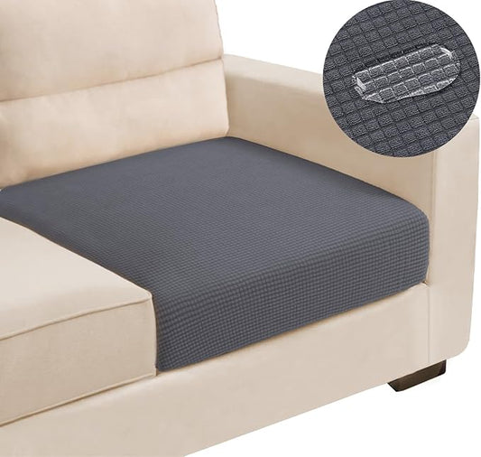 Water Repellent Single Seat Cushion Cover, Stretch Separete Backrest Cover