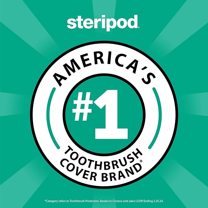 Steripod Clip-on Toothbrush Protector