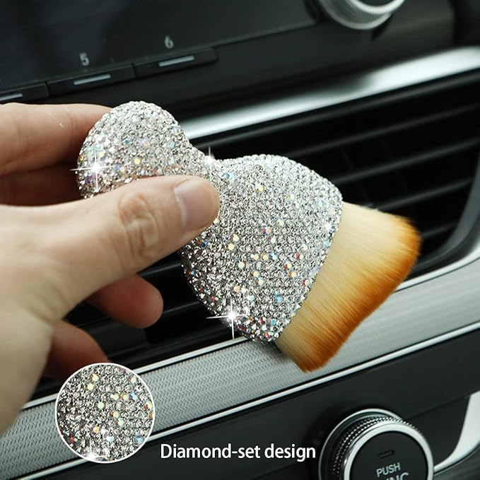 zipelo Auto Interior Dust Brush, Car Detailing Cleaning Brush