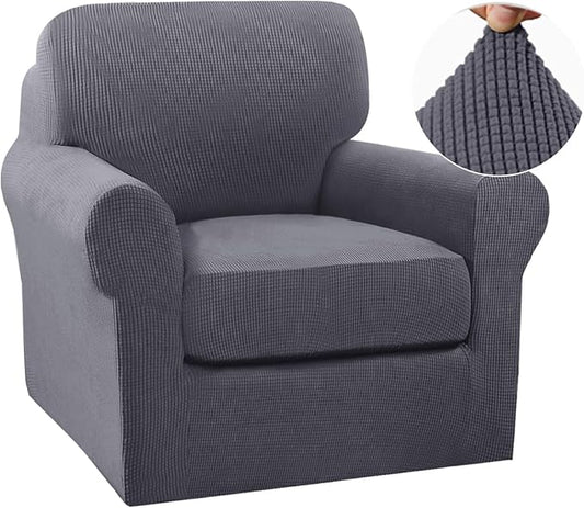Turquoize 2 Piece Chair Covers Chair Slipcovers
