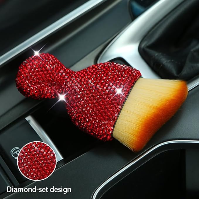 zipelo Auto Interior Dust Brush, Car Detailing Cleaning Brush