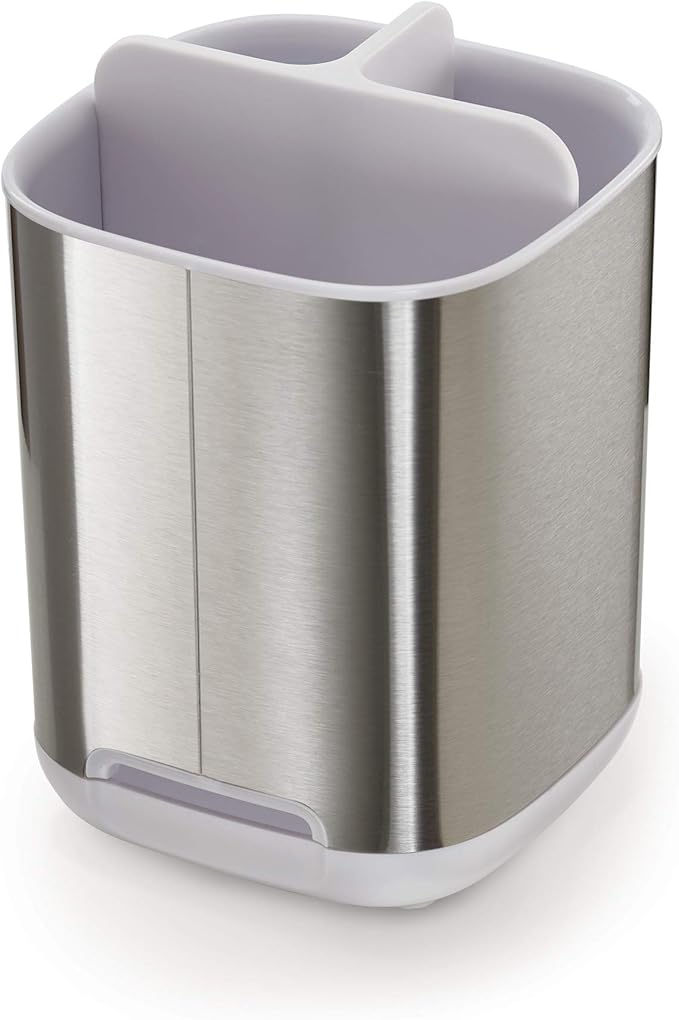 Joseph Joseph EasyStore Stainless-Steel Toothbrush Holder Bathroom Storage