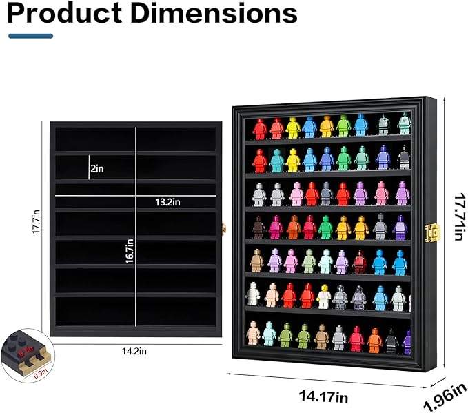 VERANI Minifigure Display Case