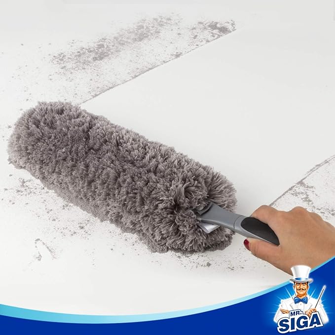 MR.SIGA Lint Free Microfiber Duster, Washable Duster