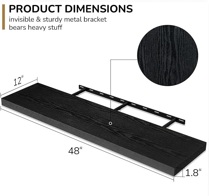 Fun Memories Floating Shelves