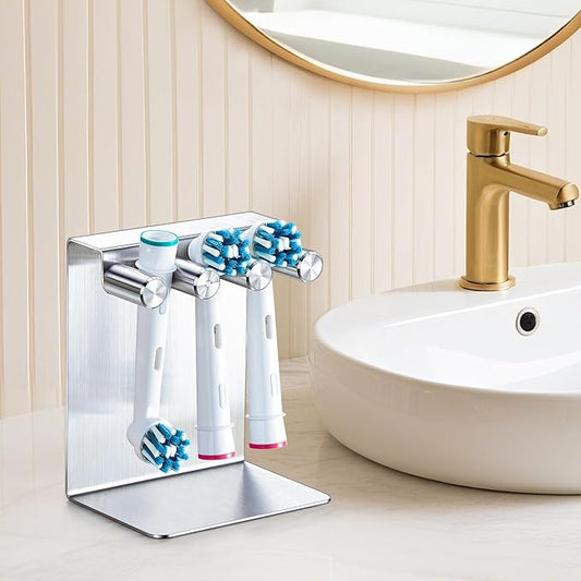 Electric Toothbrush Head Holder, Electric Tooth Brush Holder Desktop or Adhesive