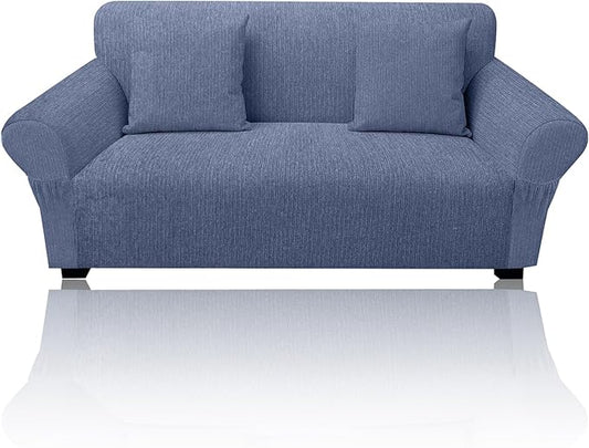 Loveseat Slipcover with 2 Pillow Cover