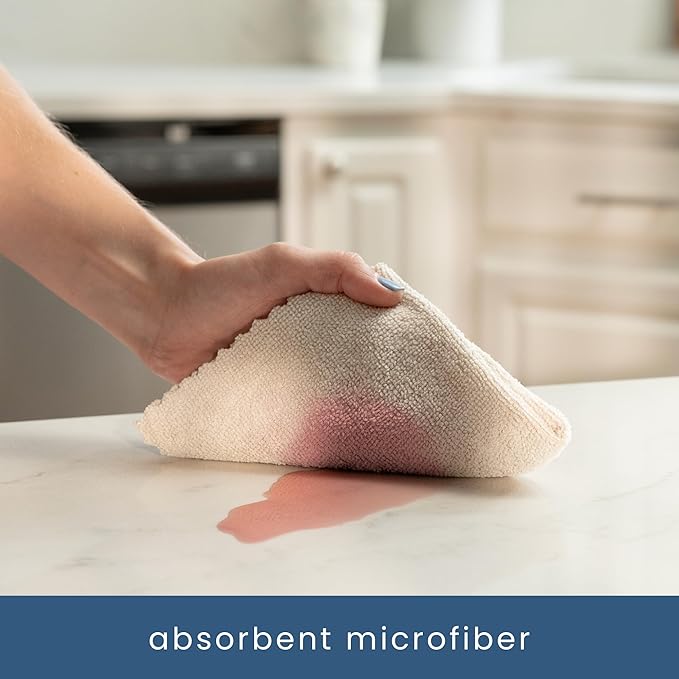 S&T INC. 50 Pack Microfiber Cleaning Cloth