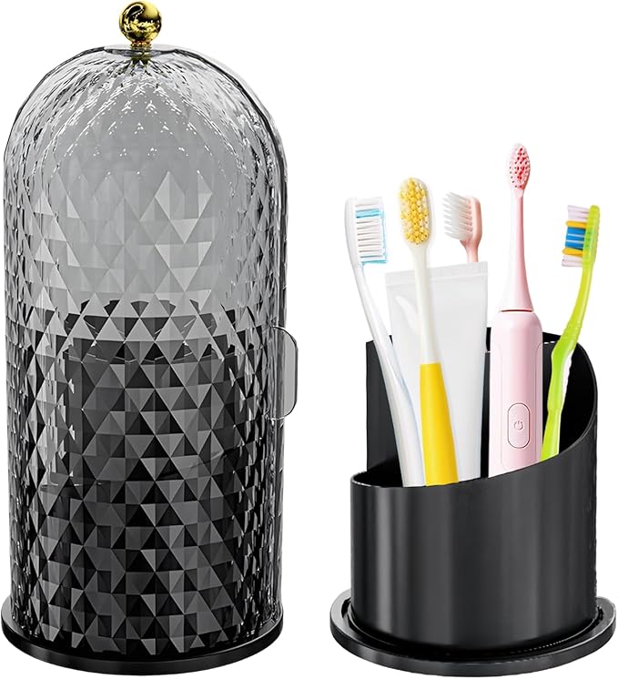 Multifunctional Rotating Toothbrush Holders