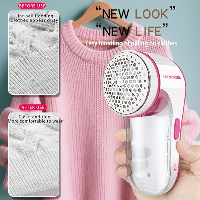 Electric Lint Remover, Fabric Shaver, Pilling Remover