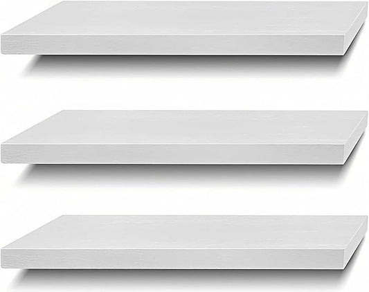 SAUMONIERES Floating Shelves Wall Shelf Solid Wood