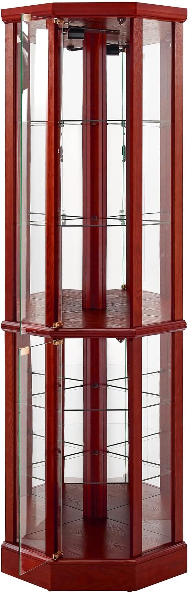 Corner Curio Cabinet, Wine Bar China Cabinet