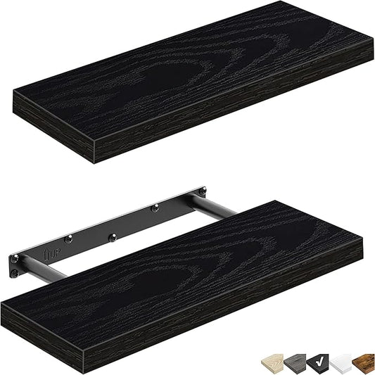 QEEIG Floating Shelves for Wall Bathroom Shelf Bedroom Kitchen Living Room