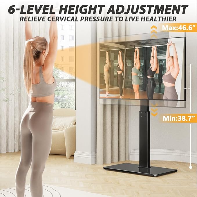 TAVR Universal Floor TV Stand Base
