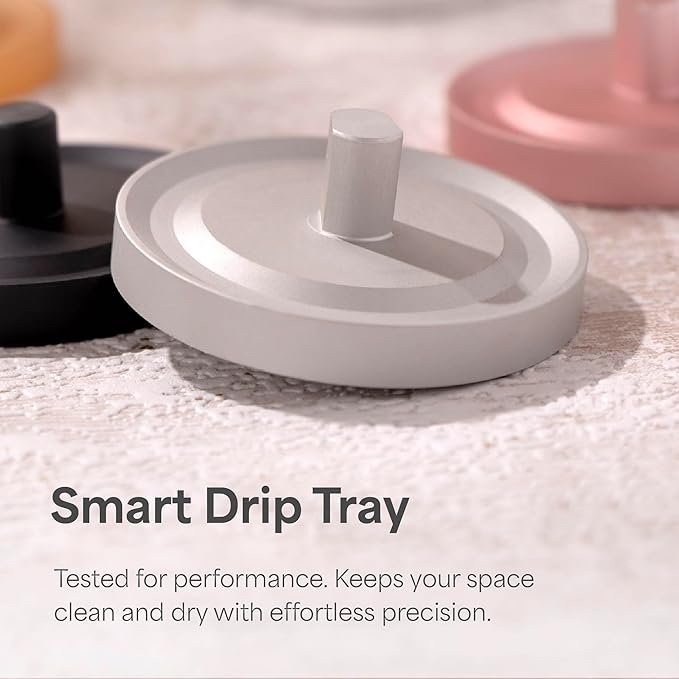 Silver Oral-B Compatible Electric Toothbrush Holder