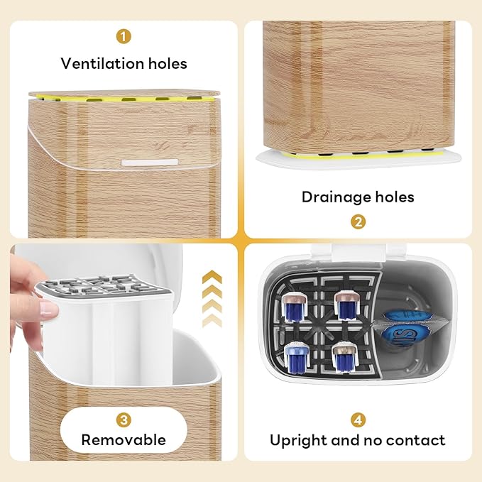 Toothbrush Holders with Cover