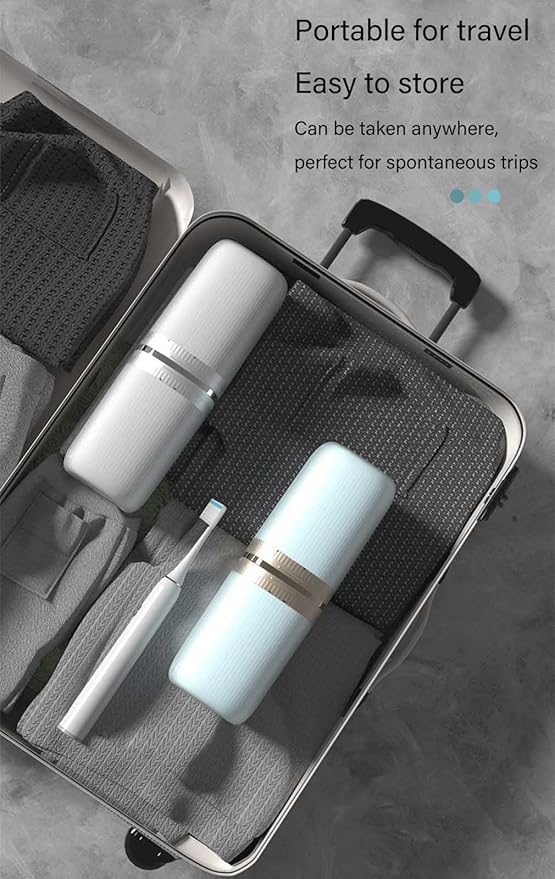 Toothbrush Travel Case Portable Travel Toothbrush Holder, Large Travel