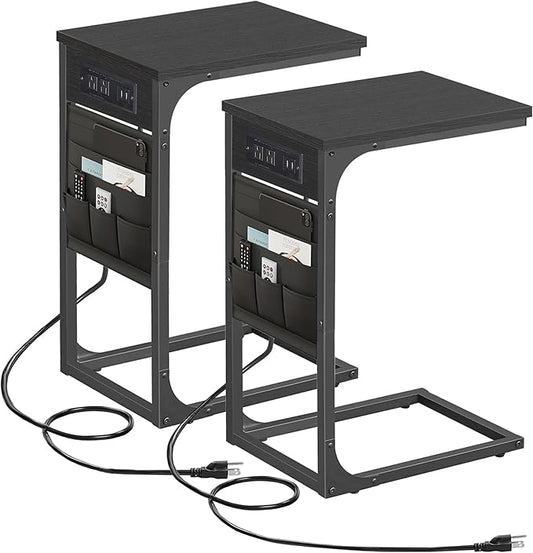 TUTOTAK C Shaped End Table