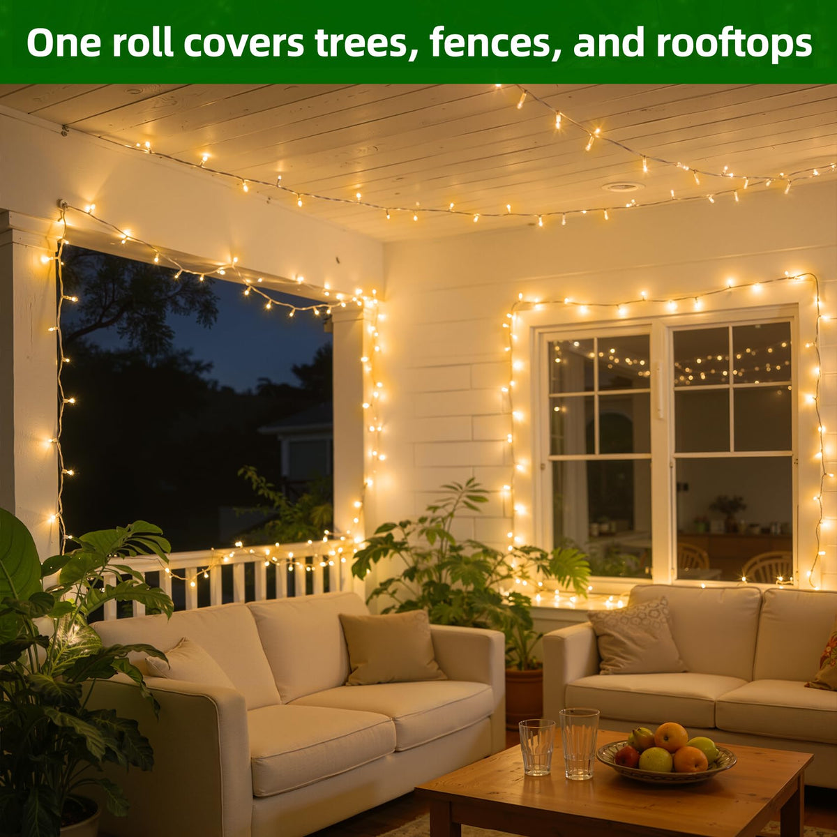750 LED Chrstmas Lights, 240ft Outdoor Christmas String Lights with 12 Modes, Warm White LED String Lights with Timer Dimmable Waterproof for Tree Fence Garden Xmas Wedding Party Decor WarmWhite