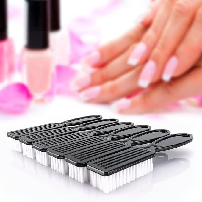 6 Pack Nail Brush Cleaning Nail Dust Brush, HOFASON Nail Brush