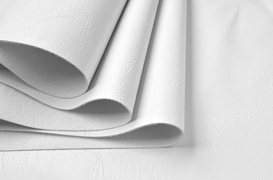 Wento Thick Half Yard Faux Leather Fabric Soft Skin Grain PU Leather Fabric