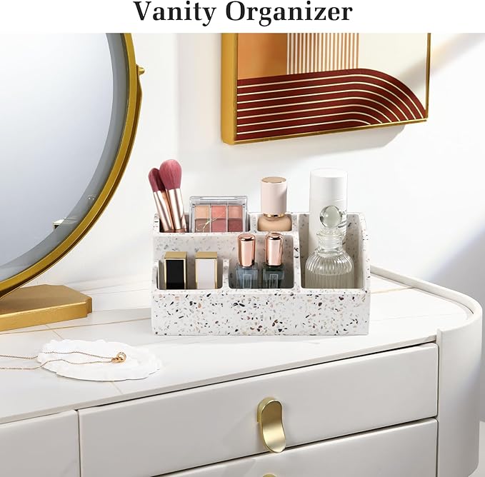 Luxspire Bathroom Counter Organizer, Toothbrush Holder