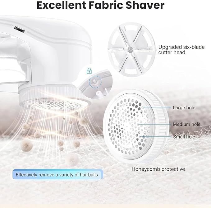 Fabric Shaver, Lint Remover for Clothes, Electric Lint Remover