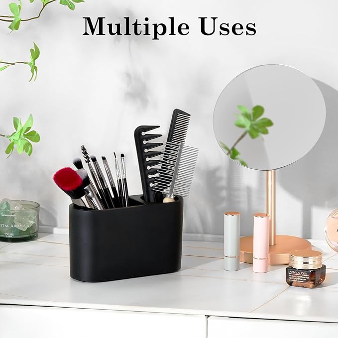 Luxspire Toothbrush Holder, 2 Slots Toothbrush and Toothpaste Holdersfor