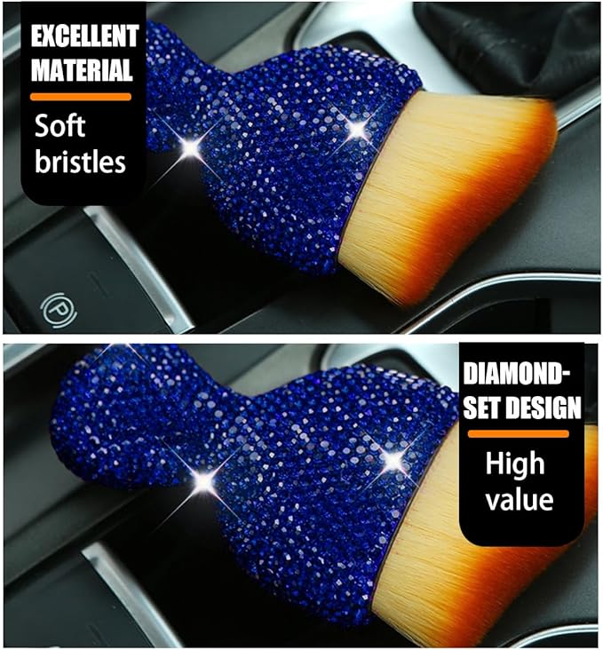 zipelo Auto Interior Dust Brush, Car Detailing Cleaning Brush