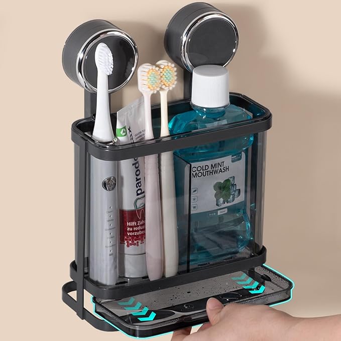 Toothbrush Holders Wall Mounted