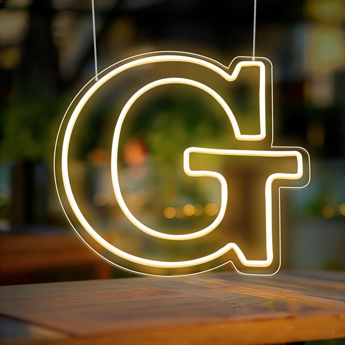 RumonZS Light Up Letters G LED Letters Lights Neon Sign 26 Alphabet 12"Decorative Lighted Alphabet for Wedding Party Birthday Bar Christmas Home Decor Letter Lights (Warm White)