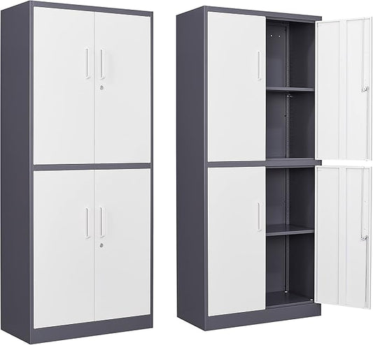 Yizosh Metal Storage Locking Cabinet