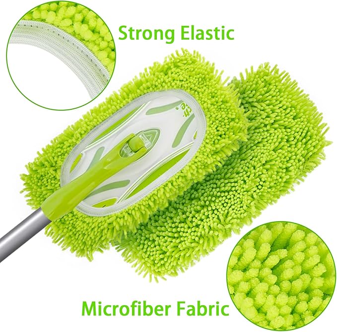 Reusable Dry Sweeping Cloths Microfiber Wet Mop Pads Compatible