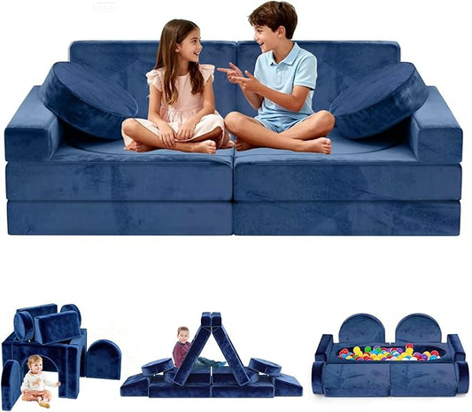 12pcs Modular Kids Play Couch