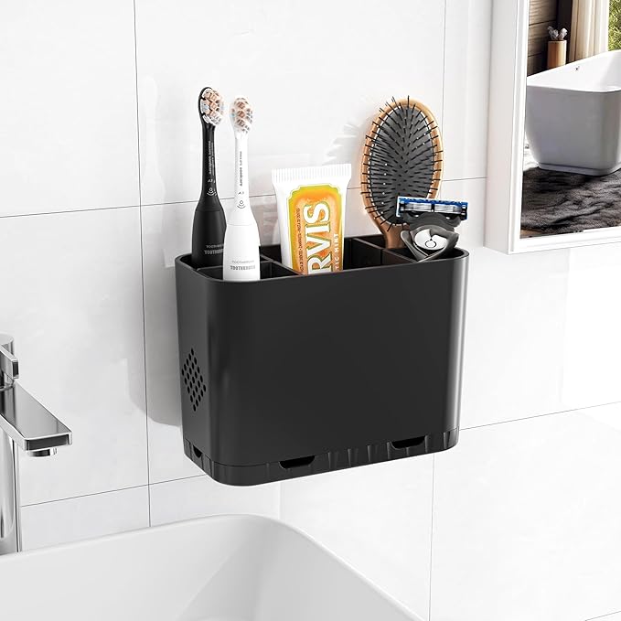 Toothbrush and Toothpaste Holders