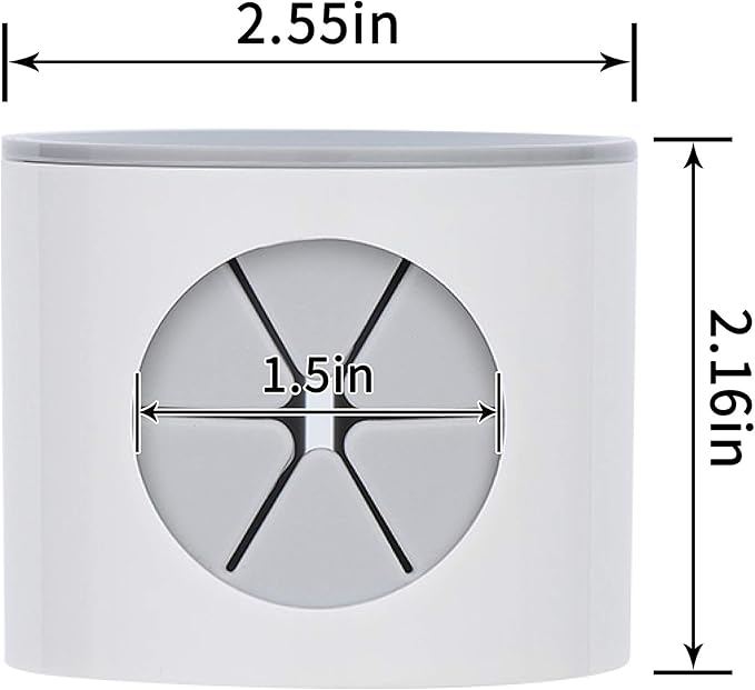 Electric Toothbrush Holder, Wall Mounted Shower Space-Saving Caddy, Toothbrush