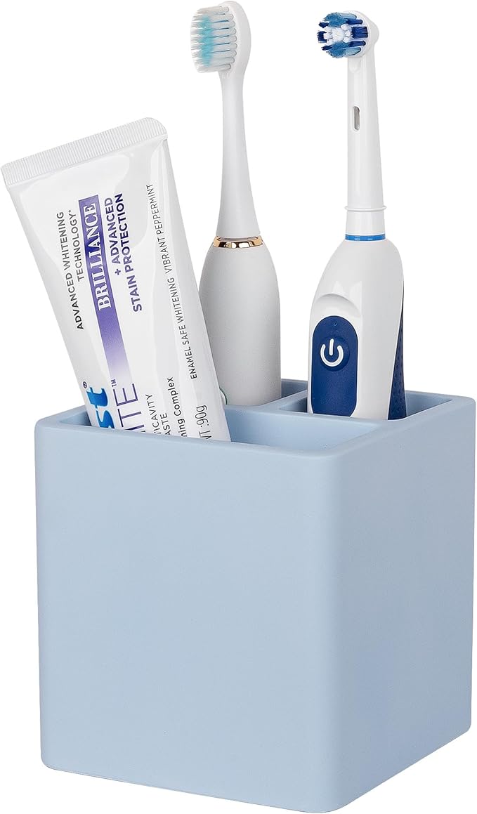 Diatomite Toothbrush Holders for Bathrooms, Electric Toothbrush and Toothpaste