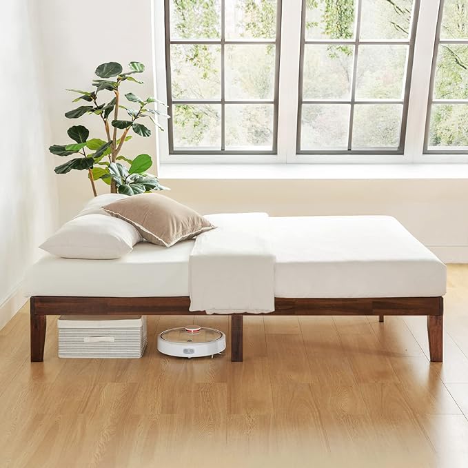 Mellow Naturalista Classic 12 Inch Solid Wood Platform Bed