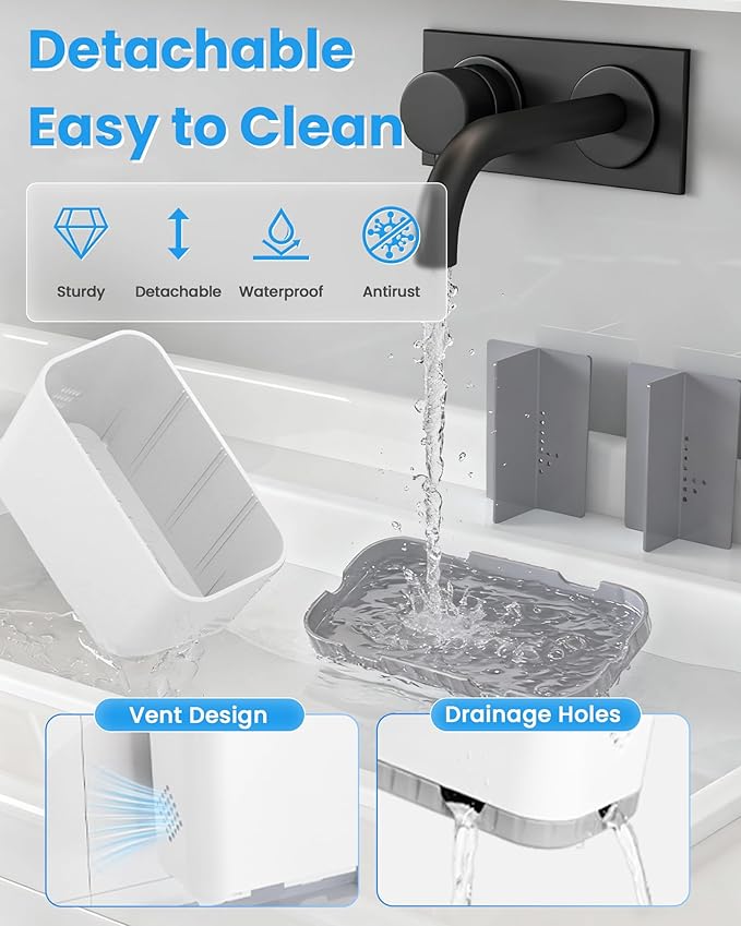 Toothbrush and Toothpaste Holders