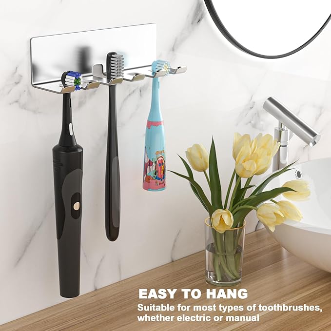 Electric Toothbrush Head Holder, Toothbrush Holders Wall Mounted, Electric