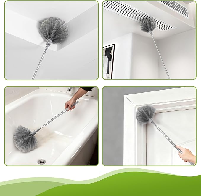12-in-1 Professional Deep Cleaning System, 100-inch Extendable Duster