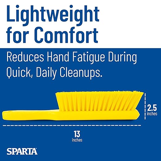 SPARTA Handheld Soft Counter Brush 8 Inch Bristle Span, Countertops, and