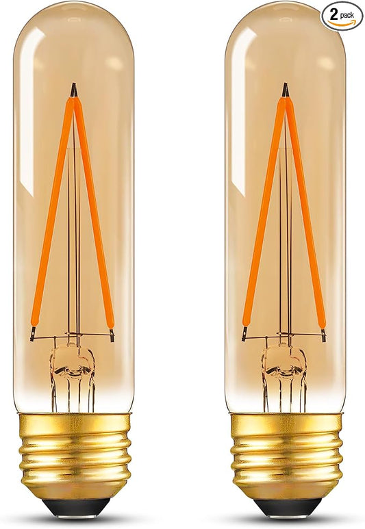 Dimmable E26 T30 T10 LED Bulb Long Tube Light Bulb 4W, Type T Tubular Light