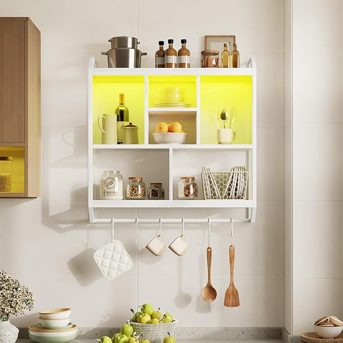HOOBRO Gaming Floating Shelves