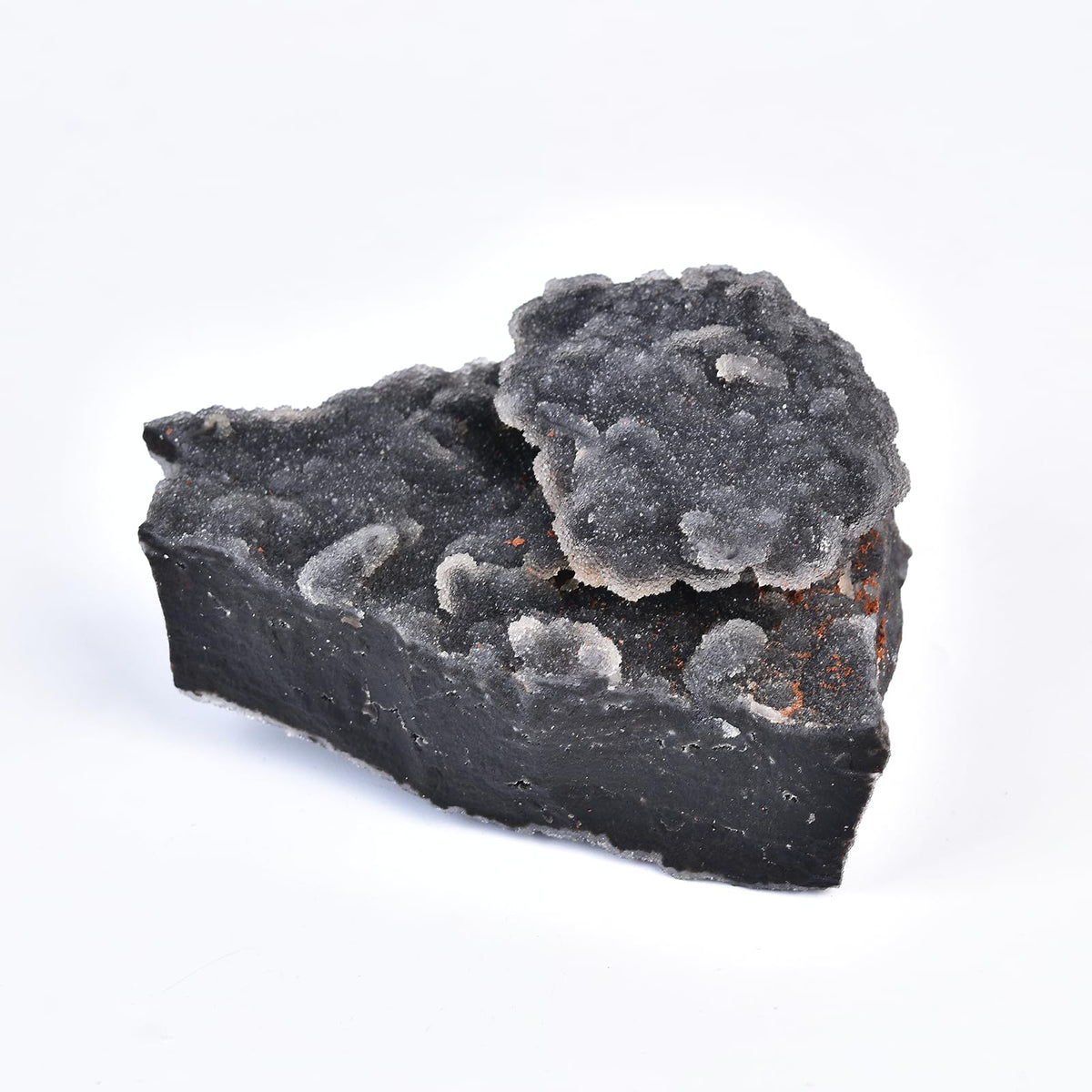 JIC Gem Irregular Shape Large Crystal Cluster Gray Sphalerite Mineral Specimen Healing Crystal Stone Clusters Home Decoration Reiki Meditation 2.4-2.8 lbs