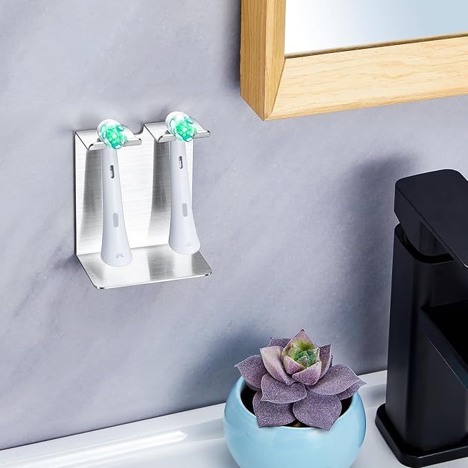 Electric Toothbrush Head Holder, Tooth Brushing Holder, Wall Mounted Toothbrush
