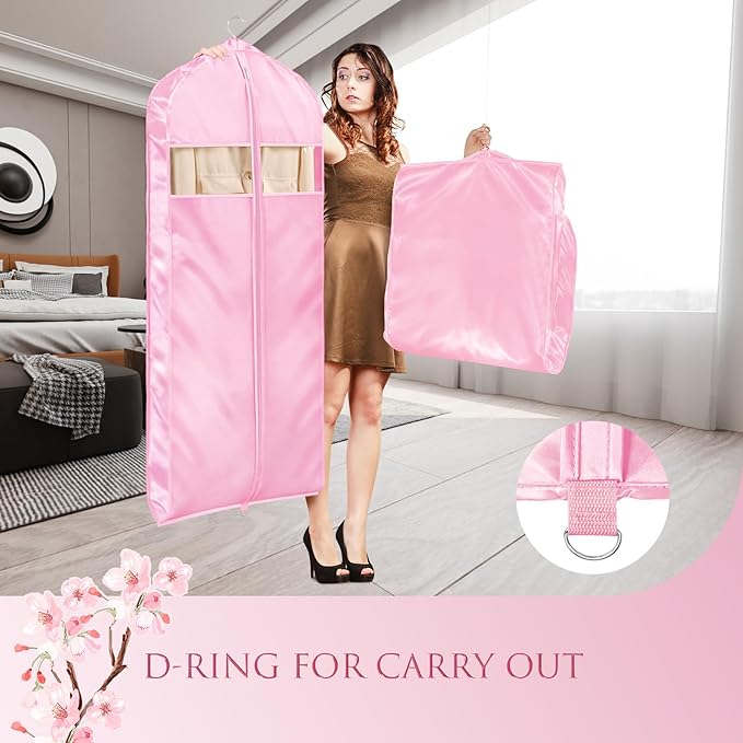 Univivi Super Soft Satin Garment Bags