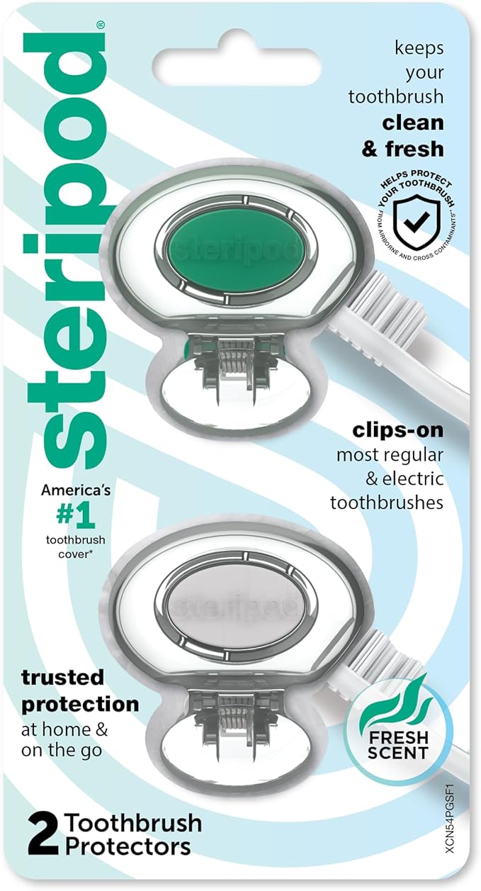 Steripod Clip-on Toothbrush Protector